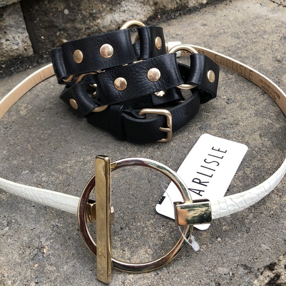J. Crew Accessories - Set of 2 J. Crew/Carlisle Belts